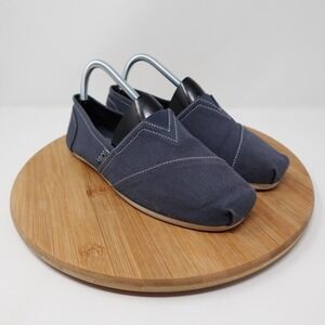 BOBS by Skechers Womens Size 9.5 Shoes Flats Blue Slip On Casual Comfort 33645